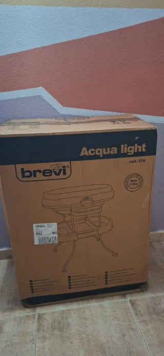 Bañera y cambiador Brevi Acqua light