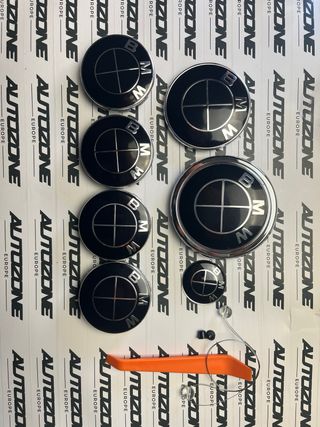 Pack emblemas BMW Full Black para X5 F15/X5M F85
