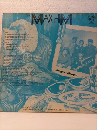 Max Him / Danger Danger - LP (Italo-Disco)