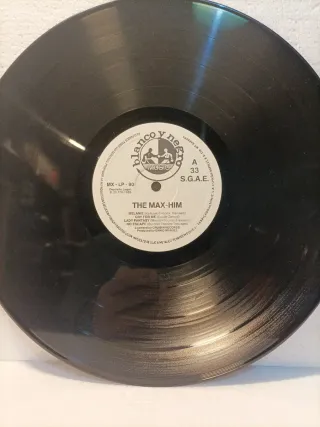 Max Him / Danger Danger - LP (Italo-Disco)