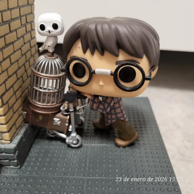 Funko Pop Harry Potter 3/4 con carro