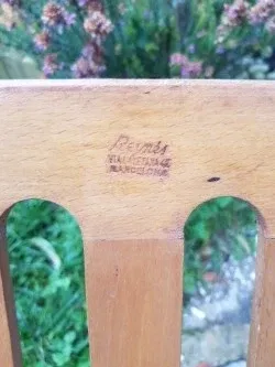 Antiguo expositor atril  soporte de maderade suelo