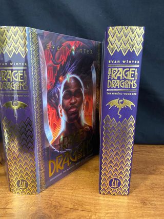 Rage of Dragons Signed by Evan Winter Wraithmarked
