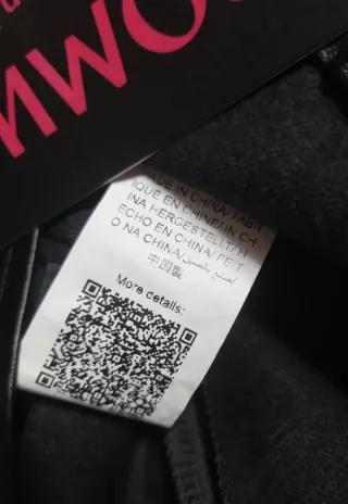 Falda corta gótica negra de tablas PU Faux leather