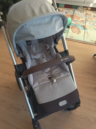 Silla de paseo Cybex Balios S Lux Gris
