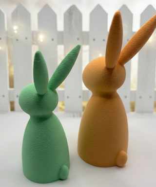 Minimalist Easter bunny figurine