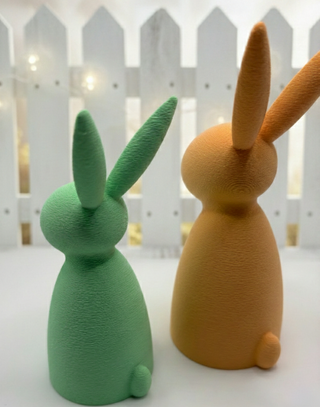 Minimalist Easter bunny figurine