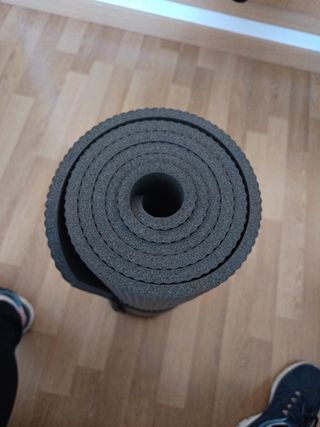 Esterilla de yoga gris