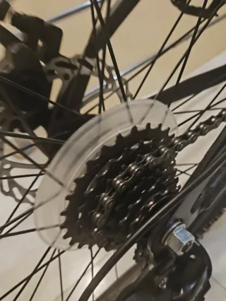 Bicicleta MTB 29” frenos de disco + 2 cascos