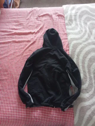 Sudadera Nike Tech Fleece Cremallera Gris Negra