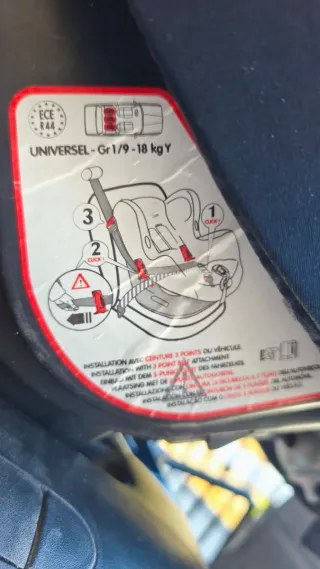 Silla Auto Isofix Bebe Confort Grupo 1