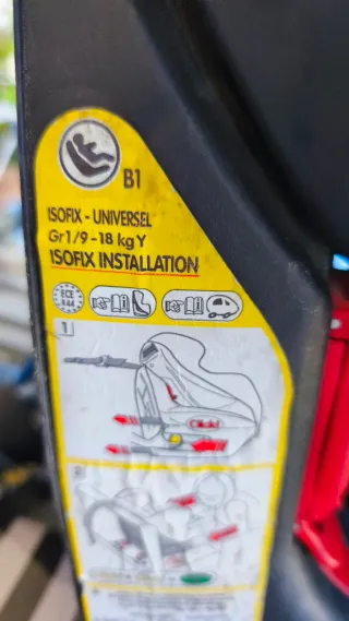 Silla Auto Isofix Bebe Confort Grupo 1