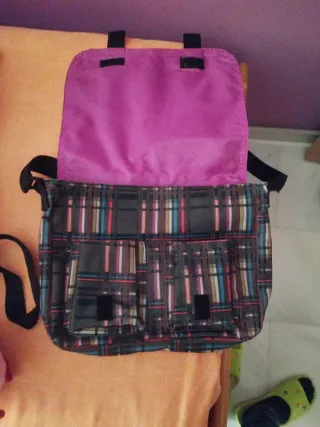 Mochila bandolera Billabong cuadros