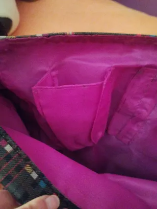 Mochila bandolera Billabong cuadros