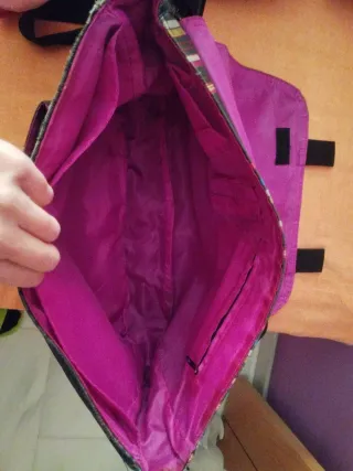 Mochila bandolera Billabong cuadros