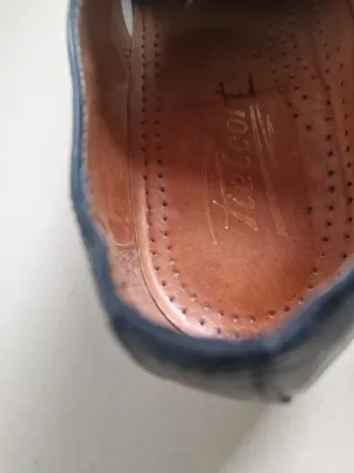 Zapatos de piel negros talla 41