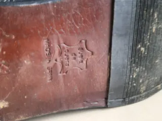 Zapatos de piel negros talla 41