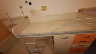 Literas de madera. 3m x 90cm x 1,5 altura