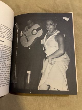 Libro LOLA FLORES Francisco Umbral, año 1971