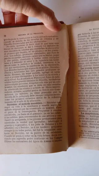 HISTORIA de la PEDAGOGÍA. G.Compayre. Paris.1914
