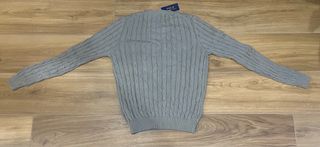 Maglione Polo Ralph Lauren grigio nuovo donna
