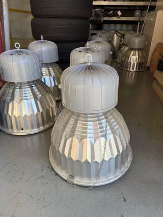 8 Focos Industriales para Nave