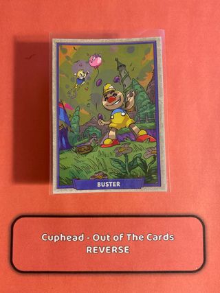 Carta Cuphead Buster 150 Reverse