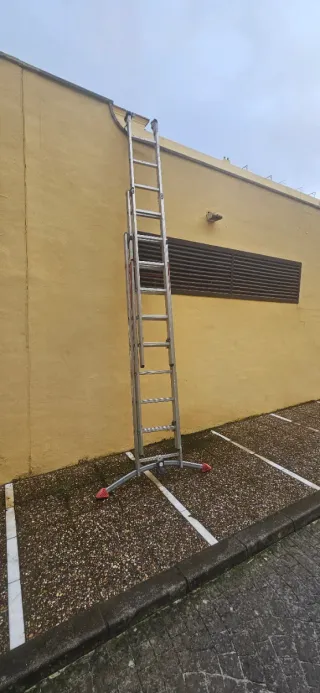 Escalera 3 tramos Hailo alemana