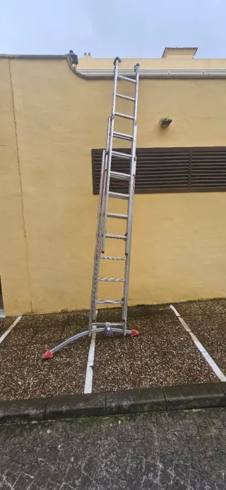 Escalera 3 tramos Hailo alemana