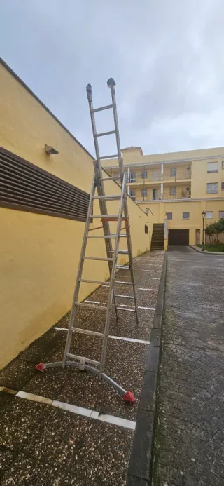 Escalera 3 tramos Hailo alemana