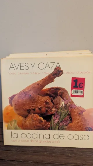 Colección 10 libros cocinar