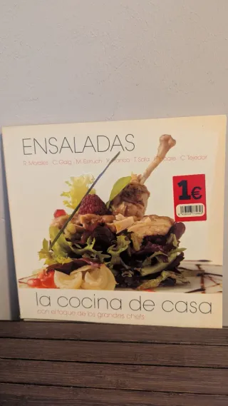 Colección 10 libros cocinar