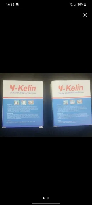 Kelin Adhesivo Dentadura Postiza 30 Uds