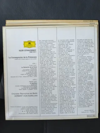 Lote 4 Vinilos Clásica Deutsche Grammophon