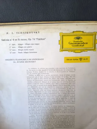 Lote 4 Vinilos Clásica Deutsche Grammophon