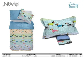 Completo letto 1 piazza