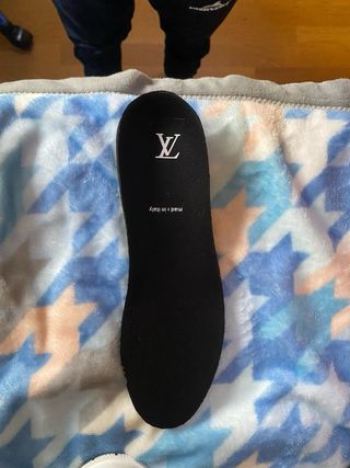 Louis Vuitton Skate Negras Talla 43