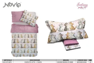 Completo letto  1 piazza