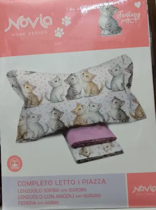 Completo letto  1 piazza