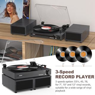 Giradischi Udreamer con 2 altoparlanti MA004