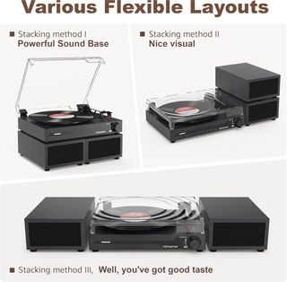 Giradischi Udreamer con 2 altoparlanti MA004