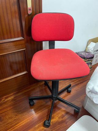 Silla de oficina roja!