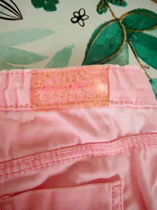 Pantalone Rosa Original Marines Bambina 3-4 anni