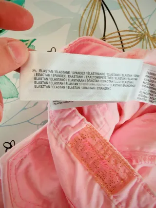 Pantalone Rosa Original Marines Bambina 3-4 anni