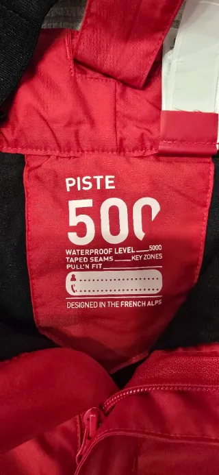 PANTALON ESQUI CON TIRANTES