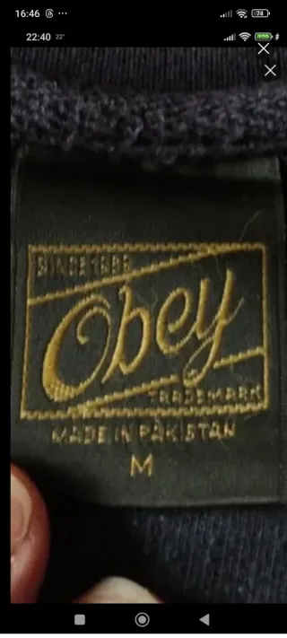 OBEY Original Sweatshirt Size M – 2000s Streetwear