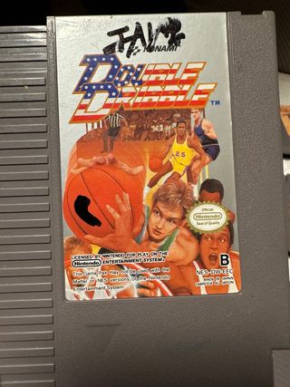 Double Dribble NES Konami