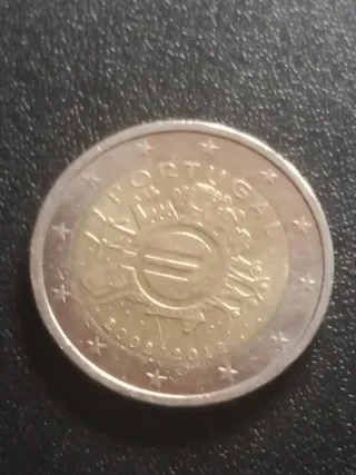 Moneda 2 euros Portugal 2002