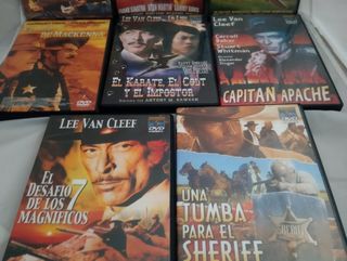 Pack 8 dvd Western Oeste , como nuevos