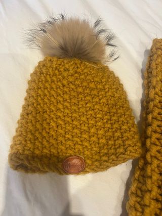 Gorro y braga de lana Mywool
